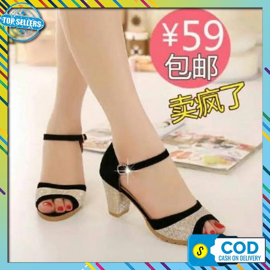 Lilac High Heels Preloved Sepatu Hak Tinggi Wanita Warna Ungu Murah Be Ir38 Heel Sol Karet (Md98)