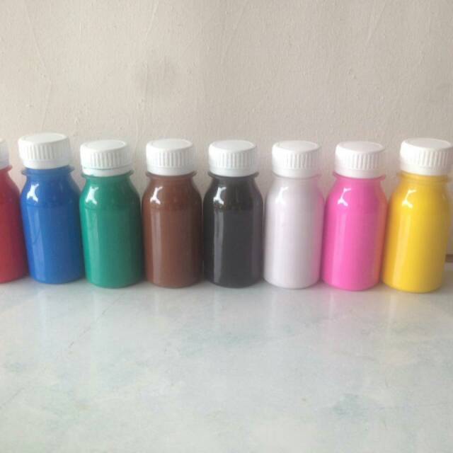 

Cat lukis waterbase/kanvas/textile 100ml