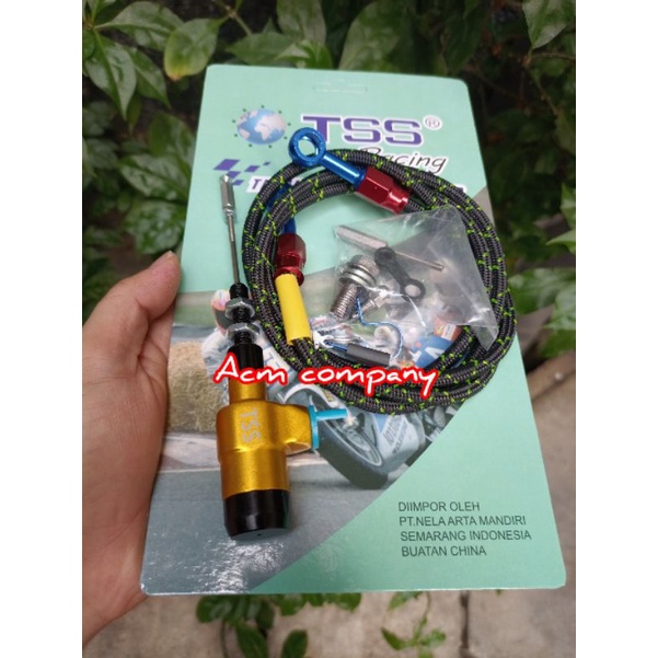 STUT KOPLING HIDROLIK MODEL RCB PLUS SELANG PSI THAILAND RX KING VIXION CBR DLL UNIVERSAL