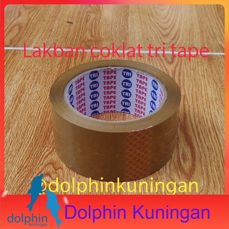

Lakban Coklat TRI TAPE 48mm x 85 yard