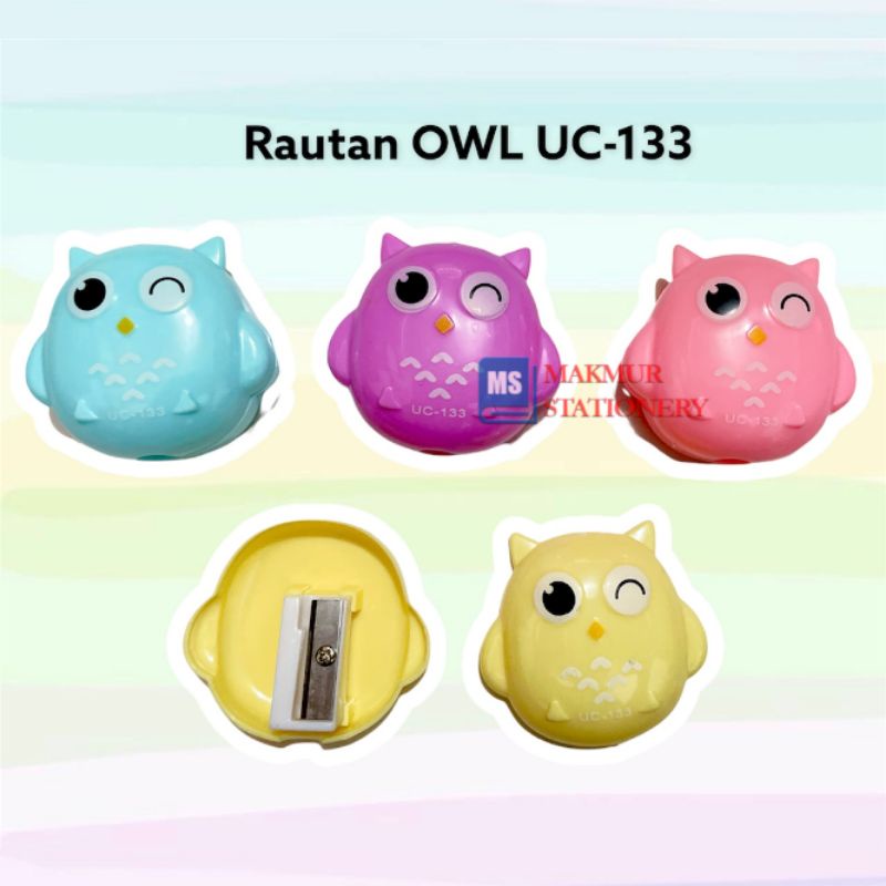 

Serutan/Pengserut/Rautan Burung Hantu OWL UC 133 (Pcs)
