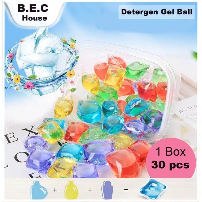 &lt; M.A &gt; Laundry gel ball || sabun bentuk gel || sabun cuci baju