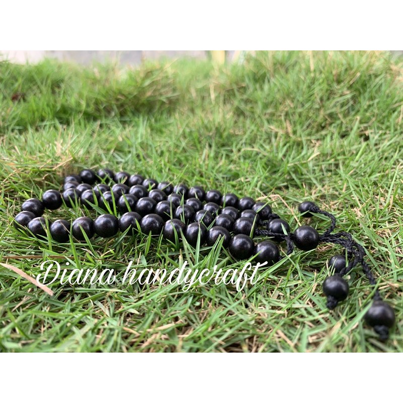 CLW Gelang Galih Kelor hitam serut / Gelang Kayu Hitam Serut