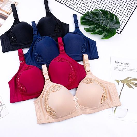 Terbaik BEE - Bra Bh Wanita Jumbo Tanpa Kawat Cup Besar Bh Tiana