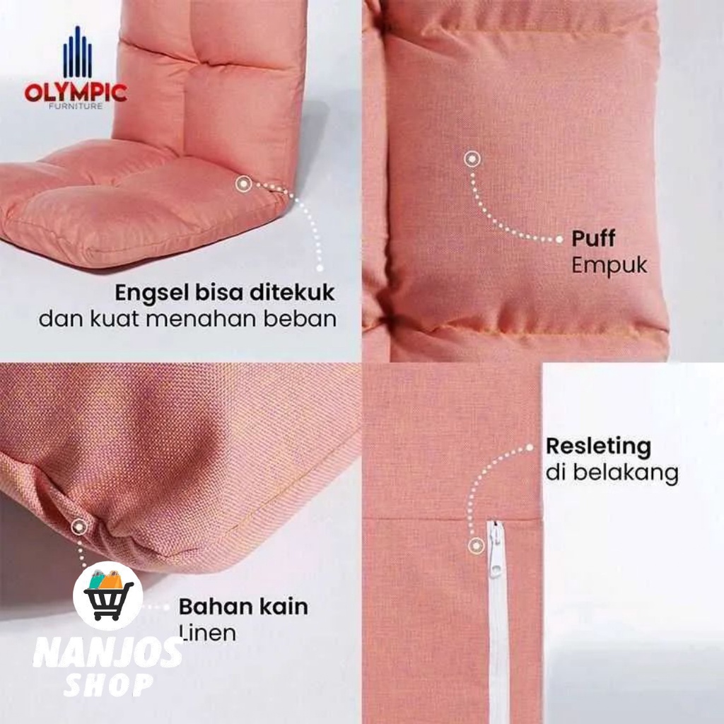 Olympic Procella Sofa Duduk Bantalan Santai Trendy Minimalis Sofa IVI