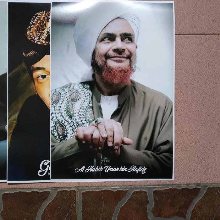 

READY!! BISA COD POSTER UKURAN A3+, HABIB UMAR BIN HAFIDZ BAHAN ART PAPER 310GR TAJAM2