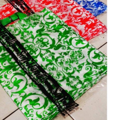 

50lembar SOFTHANDLE BATIK 35x38CM kantong plastik tenteng belanja baju tas souvenir motif gambar