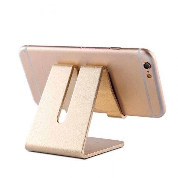 Stand Holder Dudukan HP Handphone Smartphone Aluminium 10 inch