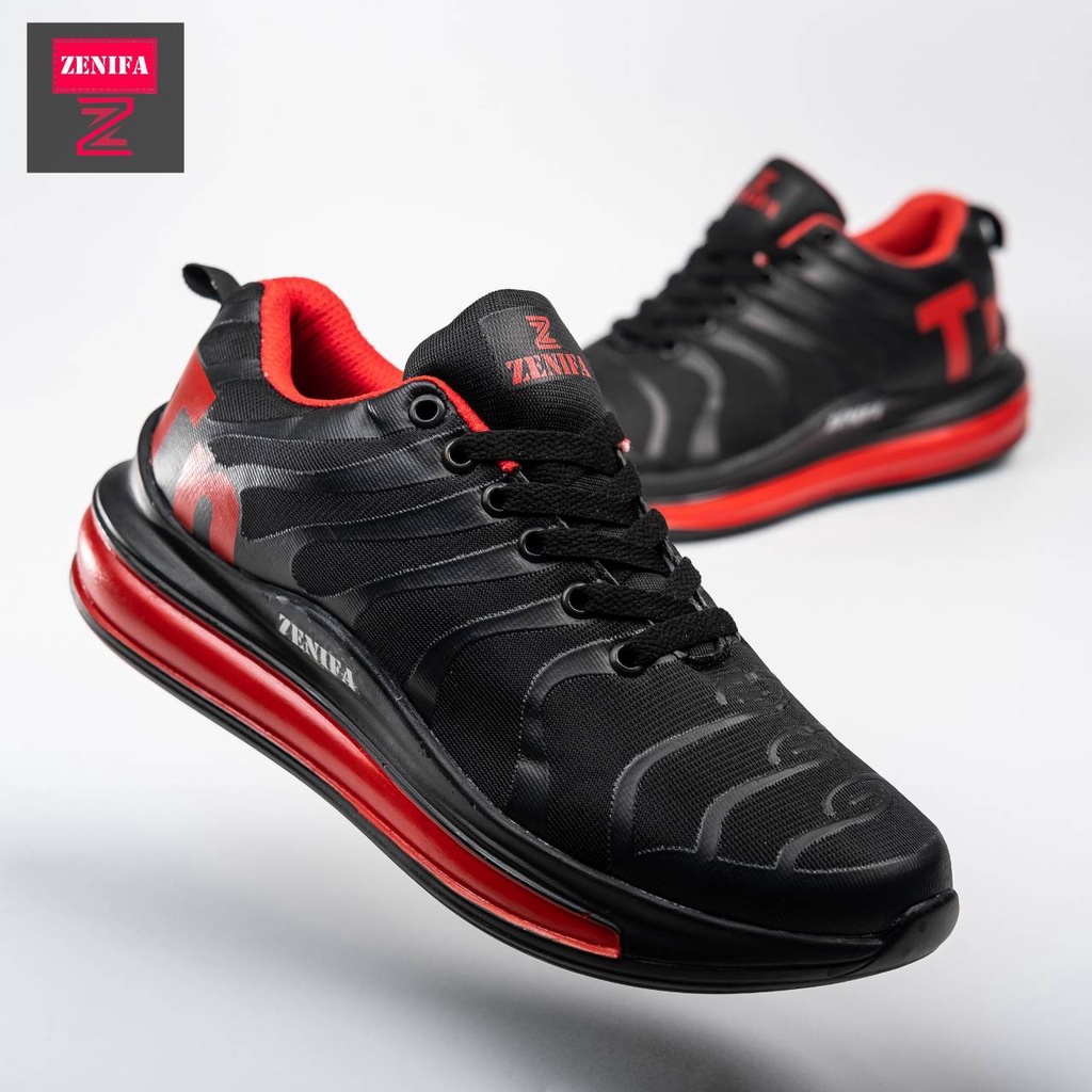 SEPATU OLAHRAGA PRIA //  SNEAKER NIKE ZOOM TN AIR MAX FLYKNIT LARI SPORT MEN Running Jogging Aerobic-7
