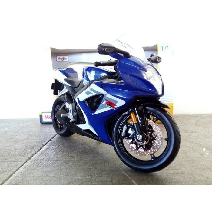 Diecast Miniatur Motor Sport Suzuki GSX-R750 Diecast Moge Harga Murah