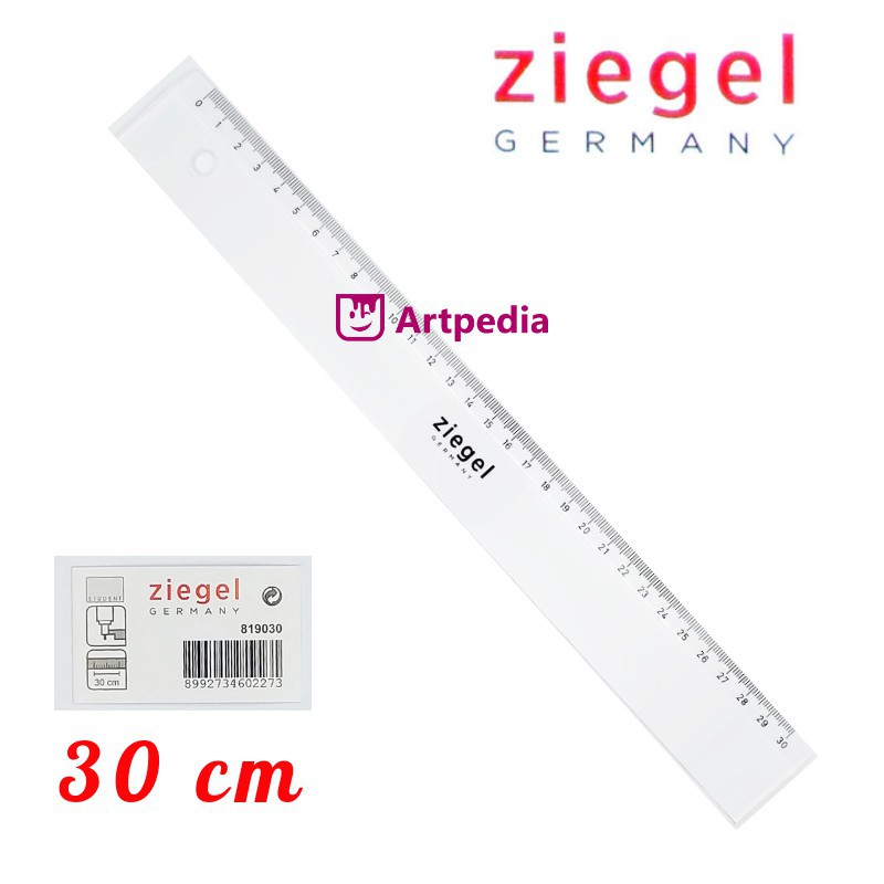 

R. ZIEGEL FLAT RULER 30CM
