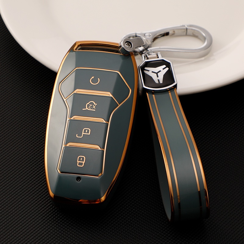 Case Pelindung Kunci Mobil Bahan TPU Untuk BYD Tang Second Generation Song Pro QIn