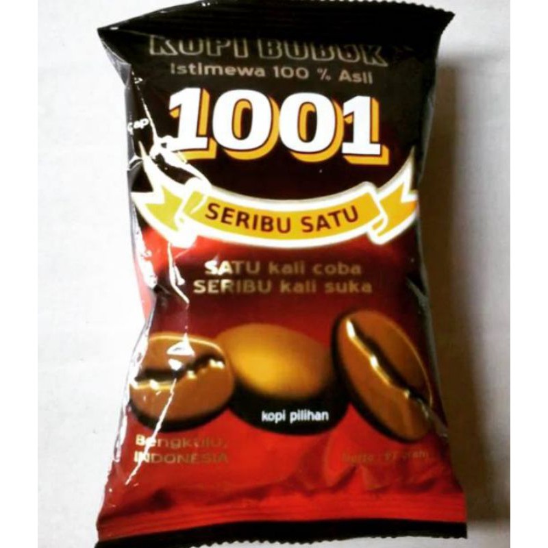 

Paket 11 Bungkus @95 Gr Kopi Hitam 1001 (KHAS BENGKULU)