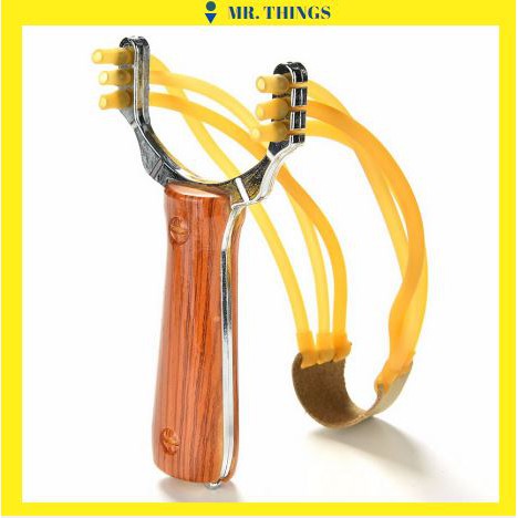 (COD) Ketapel Aluminium Berburu Outdoor/Ketapel berburu Ketapel slingshot Ketapel Besi (wood)