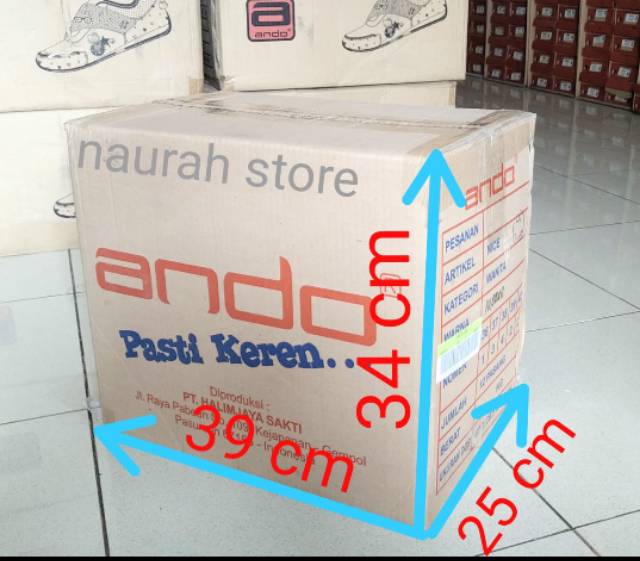 KARDUS CARTON BOX PINDAHAN MEDIUM BESAR ORIGINAL ANDO NICE HAWAII