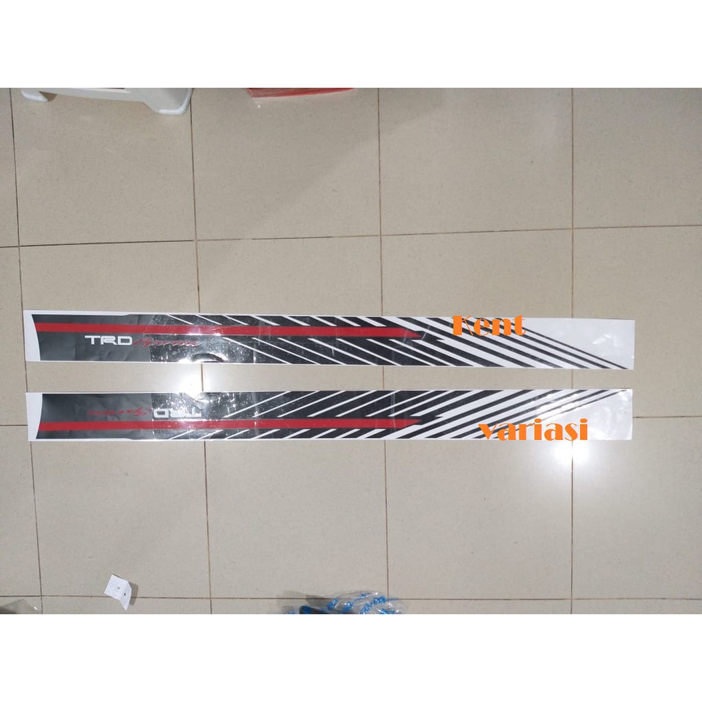 Sticker Body Samping TRD mobil Fortuner 2016-2020