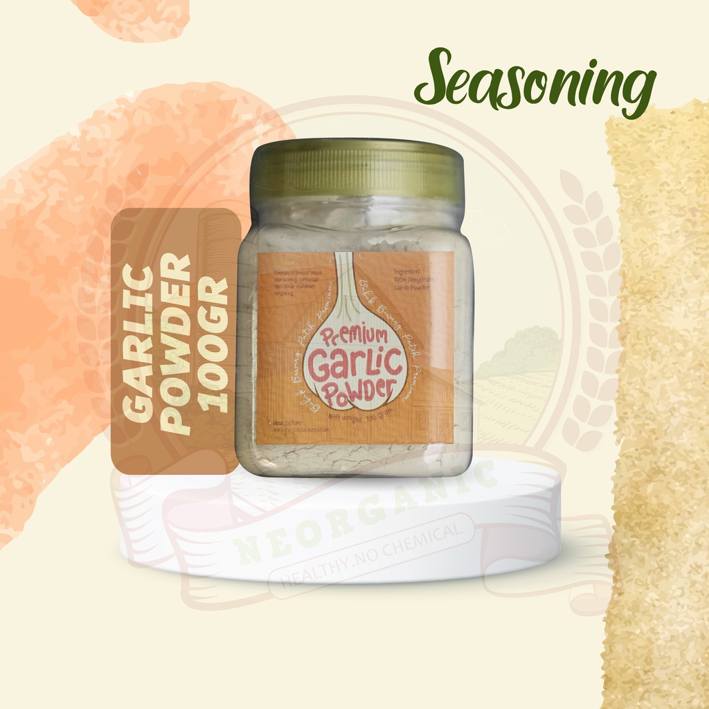 

Premium Garlic Powder / Bubuk Bawang Putih Premium 100 gram