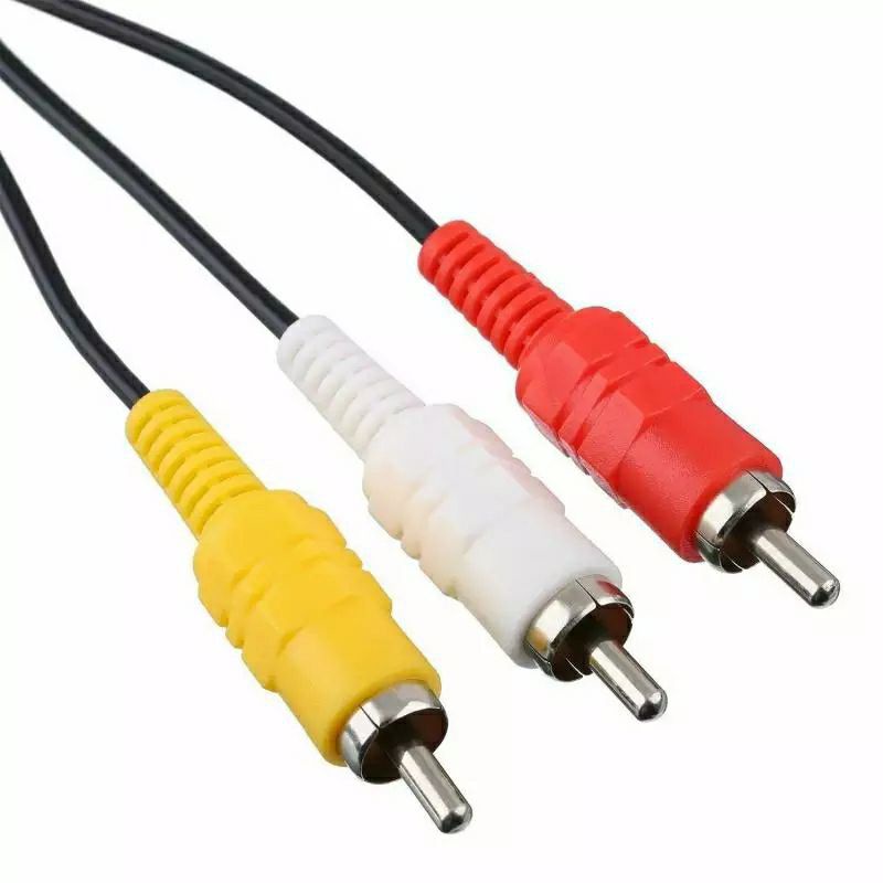 KABEL AV/RCA SEMI ORI UNTUK PS2/PS3