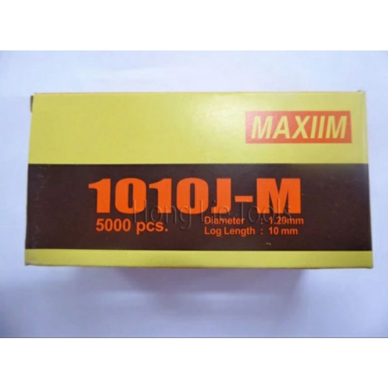 

Paku Tembak / Isi Stapler / Air Nailer Maxiim 1010J