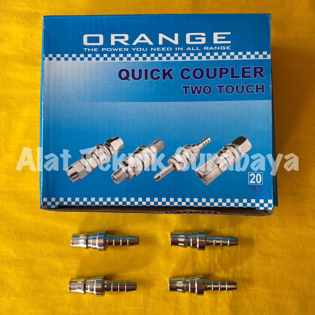 COUPLER PP-20 ; SP-20 / QUICK PLUG COUPLING SAMBUNGAN SELANG ANGIN PP SP 20 PP20 SP20 KOPLER NEPEL B
