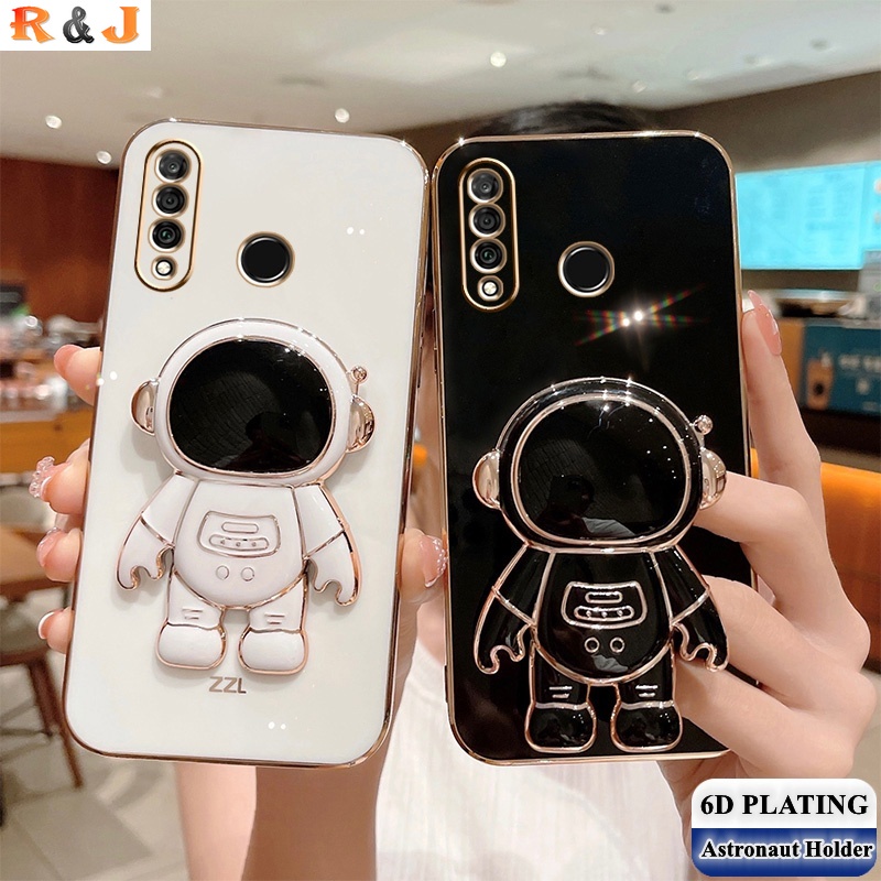 Soft Case Silikon Desain Astronot Untuk Huawei Y9S P20 Lite P30 Pro P40 Mate 20 Mate30 6D