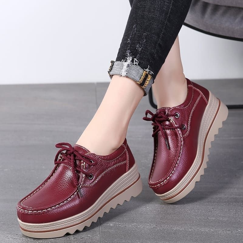 sepatu wanita wedges import tipe s181