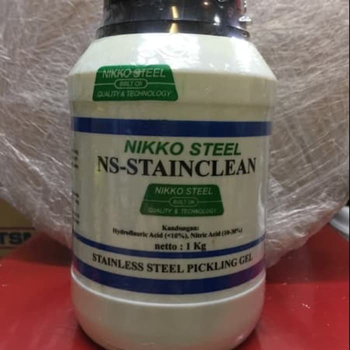 gel pembersih stainless stainclean/nikko steel stainclean/nikko steel