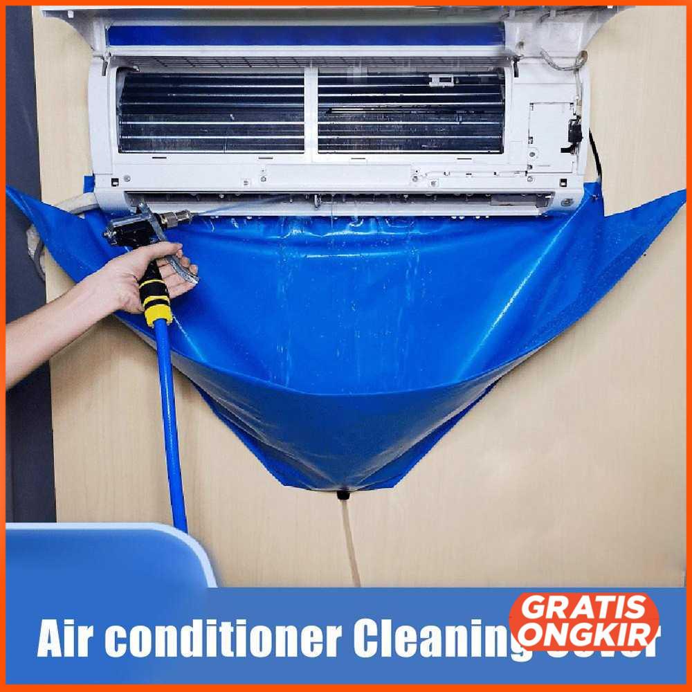 Plastik Cuci AC Air Conditioner Cleaning Cover Waterproof YK 400