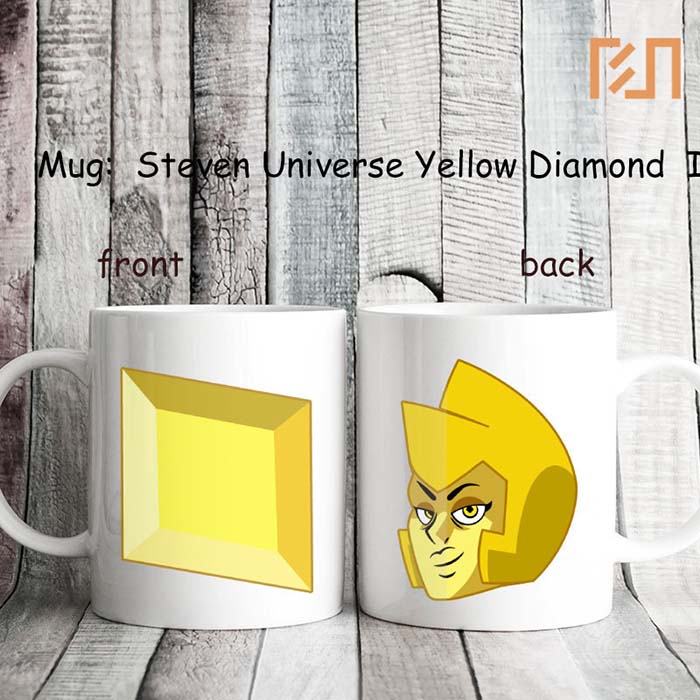 Mug Steven Universe Yellow Diamond Icon