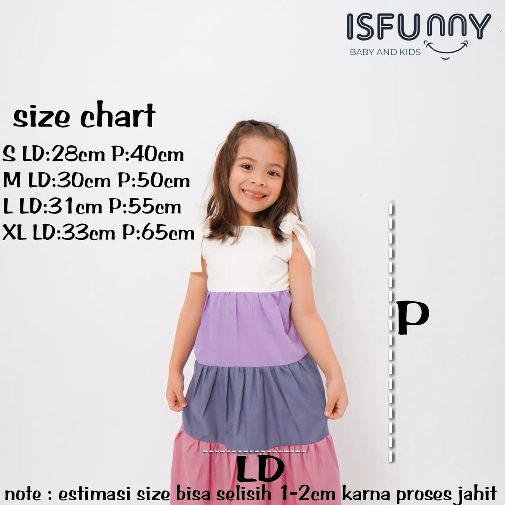 BabyGiggles - ISFunny Cassia Dress / Dress Anak Perempuan