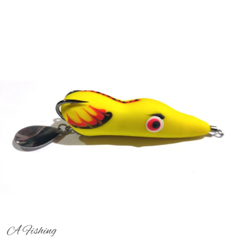 SOFT FROG BABON HOKKY LURE 7,5CM 12GRAM I UMPAN CASTING IKAN GABUS DAN TOMAN