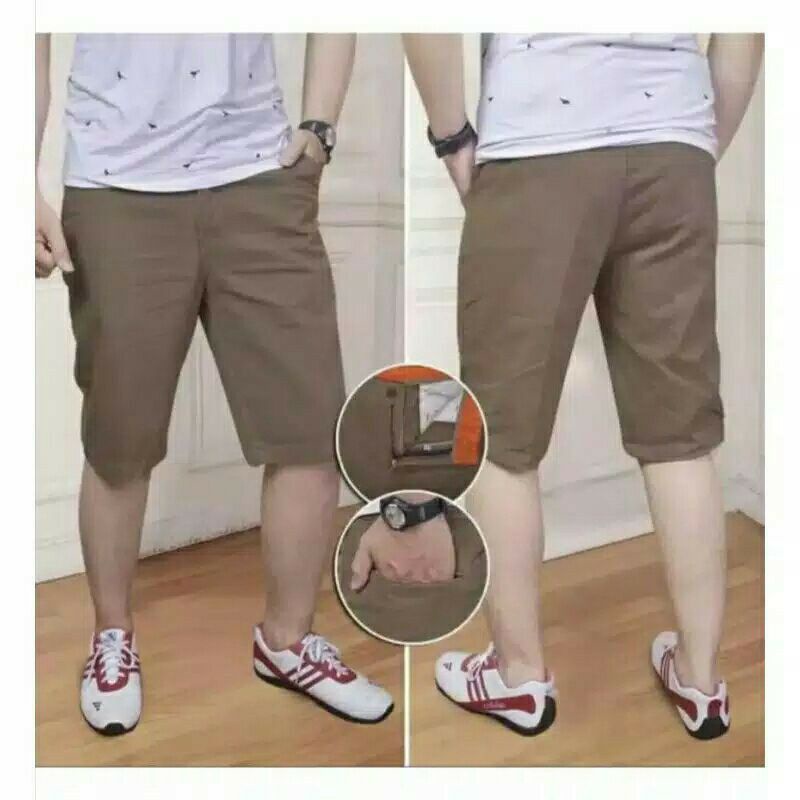 Celana pendek pria chinos terbaru size 27_38