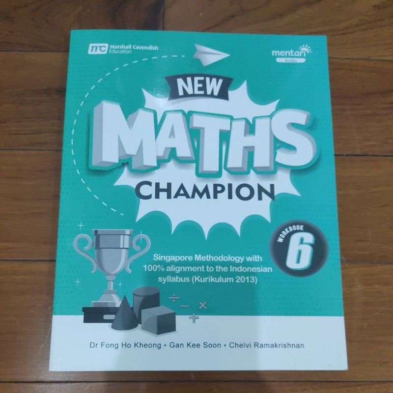 Maths Champion 6 Workbook Original Bekas 99%