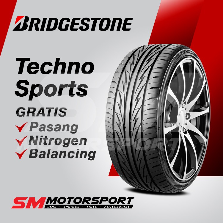 Ban Mobil Bridgestone Techno Sports 205/40 R17 17 84V XL