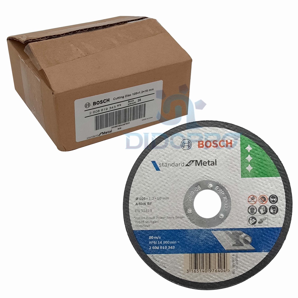 Mata Batu Gerinda Potong 4&quot; BOSCH Cutting Disc 4&quot; BOSCH