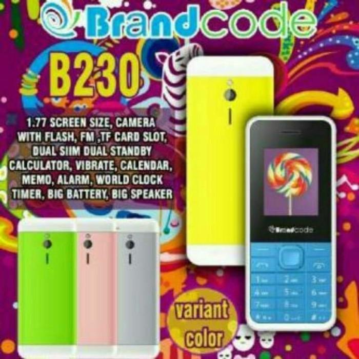 Brandcode B230 Hp B230,Hp Murah 2Sim Icerry Mito - Putih