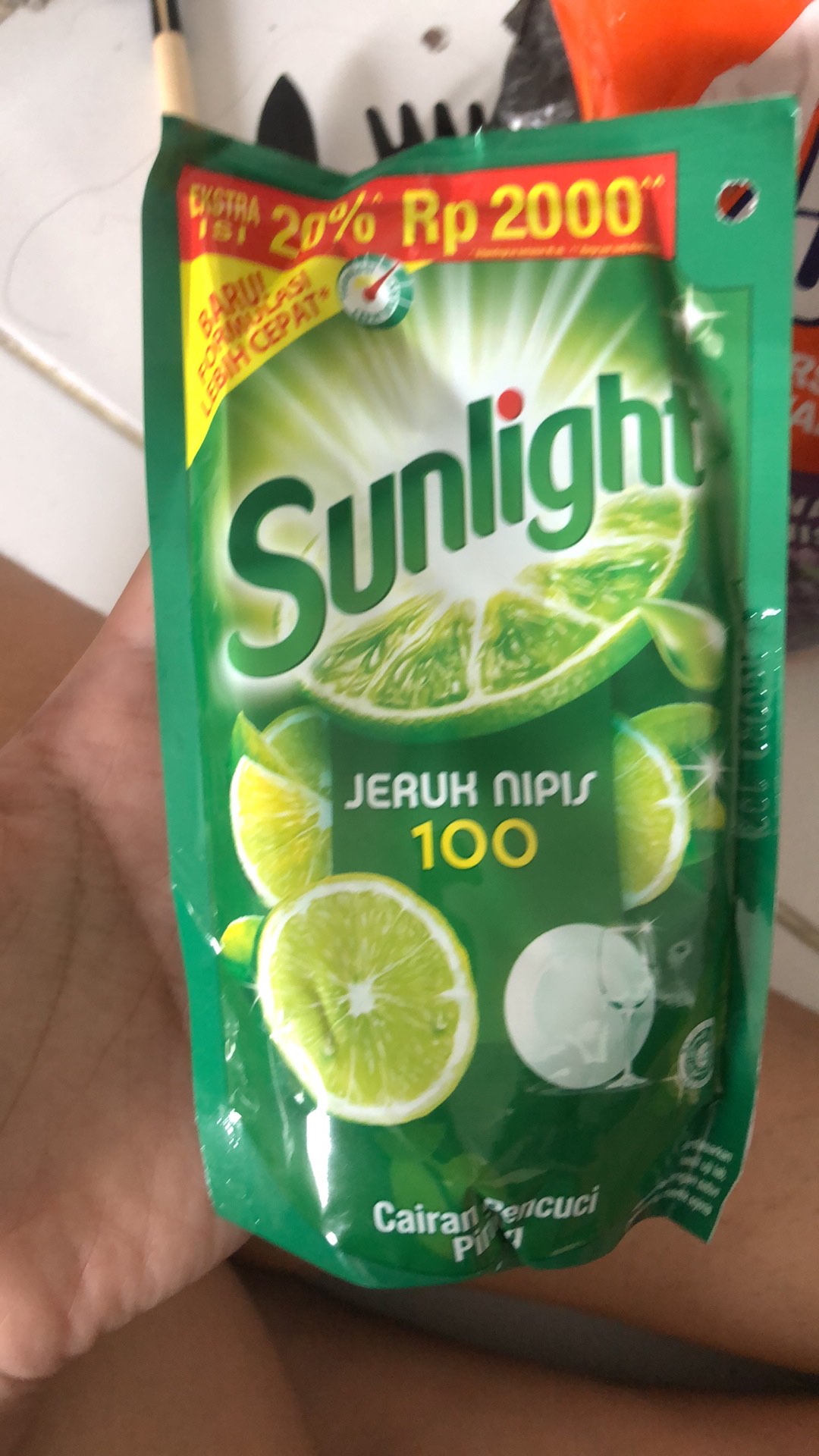 Sunlight Jeruk Nipis 95ml Eceran 2000