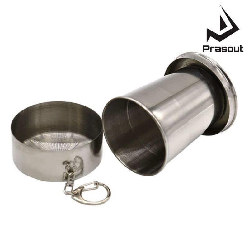 Gelas Lipat / Gelas Camping Stainless Steel