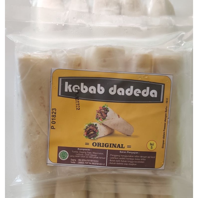 

Kebab Dadesa Instant Original 5s/kebab frozen food