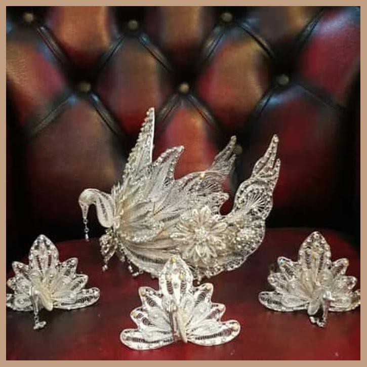 MAHKOTA TIARA HIASAN KEPALA PENGANTIN ADAT JAWA SUNDA MODERN III