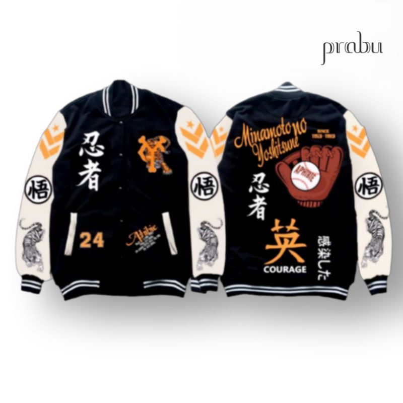 JACKET VARSITY BASEBALL PRIA WANITA / VARSITY JEKET VINTAGE BASEBALL