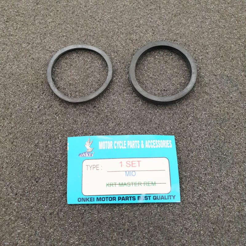 ORING SEAL KALIPER CAKRAM / KARET PISTON KALIPER REM MIO - MERK ONKEI