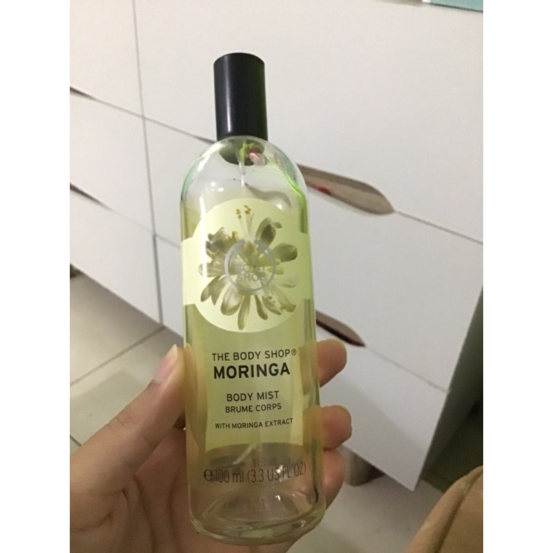 Botol Kosong The Body Shop Moringa Body Mist