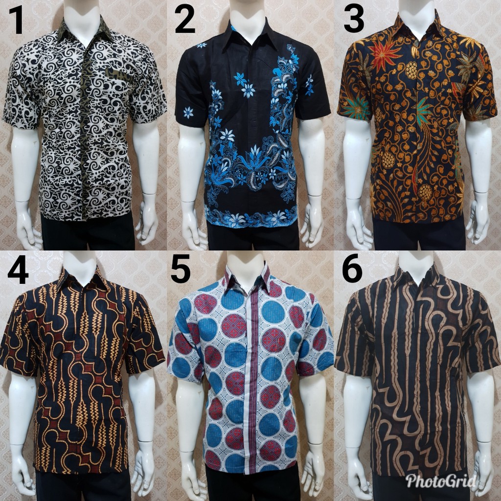 Dian Batik HRB026 Kenongo Kemeja Tosca Pendek Pekalongan Dian Batik HRB026 Kenongo Kemeja Tosca Pendek Pekalongan