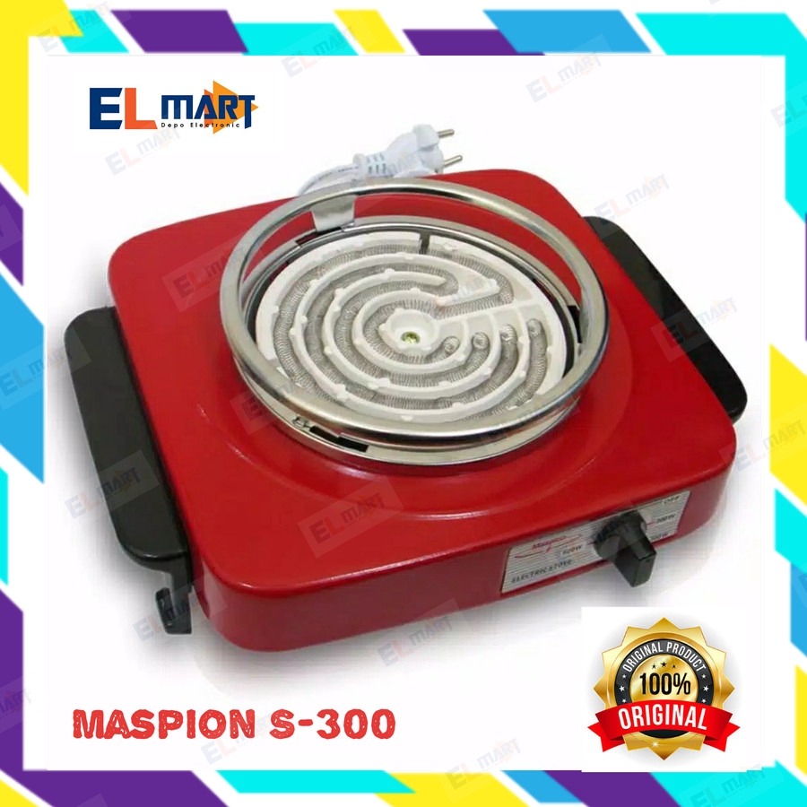 MASPION kompor listrik S300 / electric stove S 300