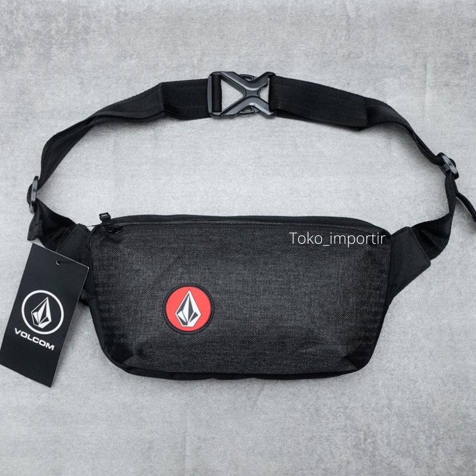 Waistbag Volcom Import Mirror Original Tas Pinggang Pria