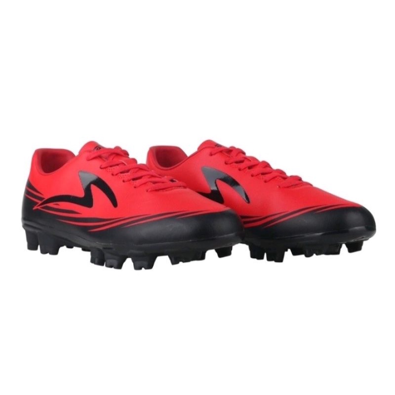 Sepatu Sepak Bola SPECS SPARTA FG RED/BLACK ORIGINAL