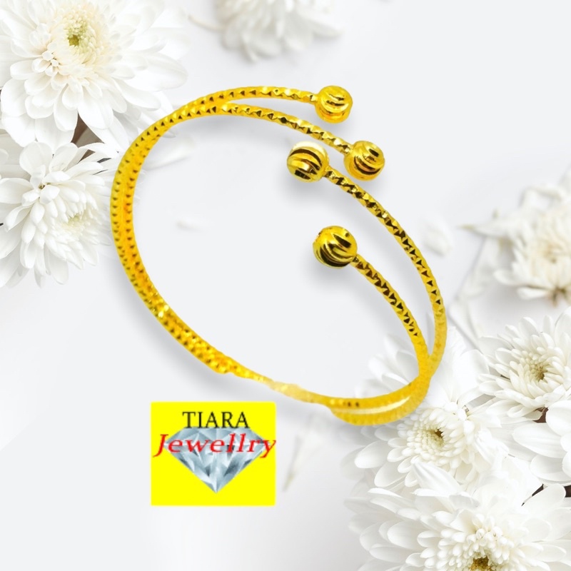 gelang tangan wanita //gelang bangle // gelang //perhiasan