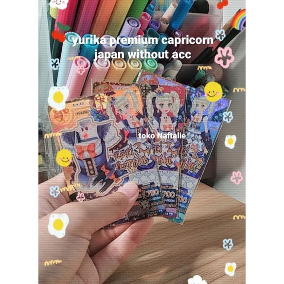 [Booked]Aikatsu premium yurika capricorn without acc loli gotchic|kartu aikatsu|aikatsu card|aikatsu