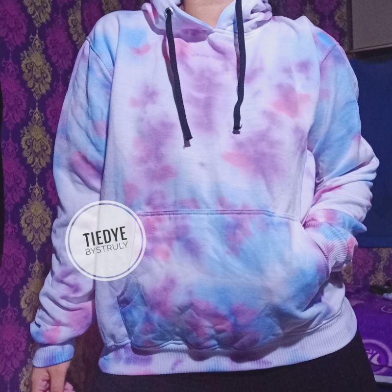 hoodie tie dye shopee